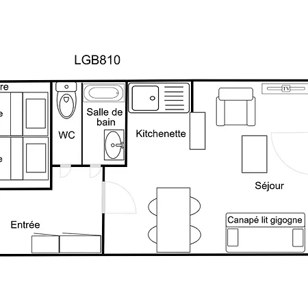 2 Pieces Confortables, Skis Aux Pieds, Proche Commerces - Fr-1-182a-1 Apartment Courchevel